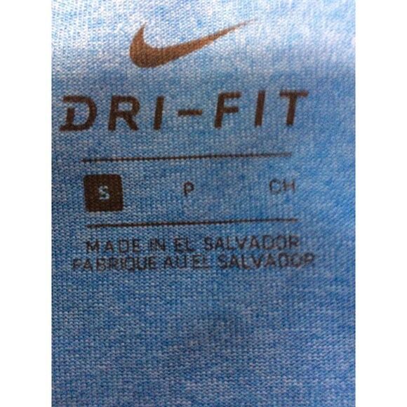 Nike Dri-Fit Blue Tee Small - Picture 4 of 5
